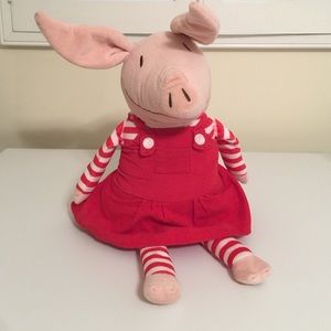 Olivia pig plush. Used but in good condition.