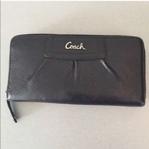 Black Coach Wallet