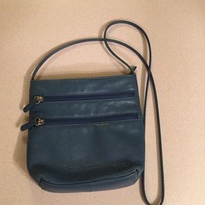 Stone Mountain leather crossbody bag