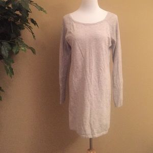 Athleta Lululemon gray sweater dress