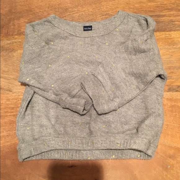 Baby gap gold for sweatshirt