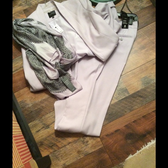 The Limited Suit with scarf