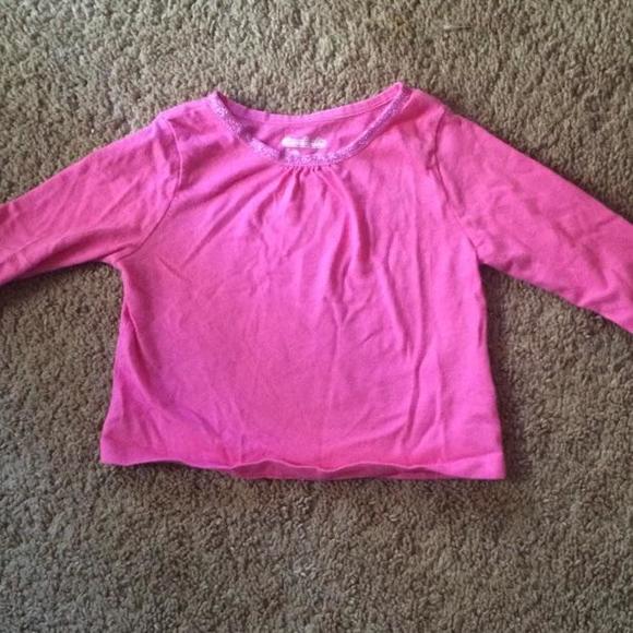 Garanimals cute long sleeved pink shirt
