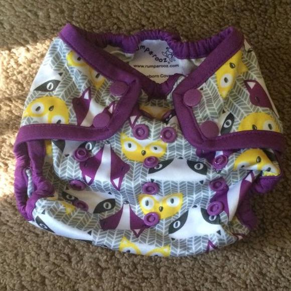 Rumparooz newborn baby diaper cover