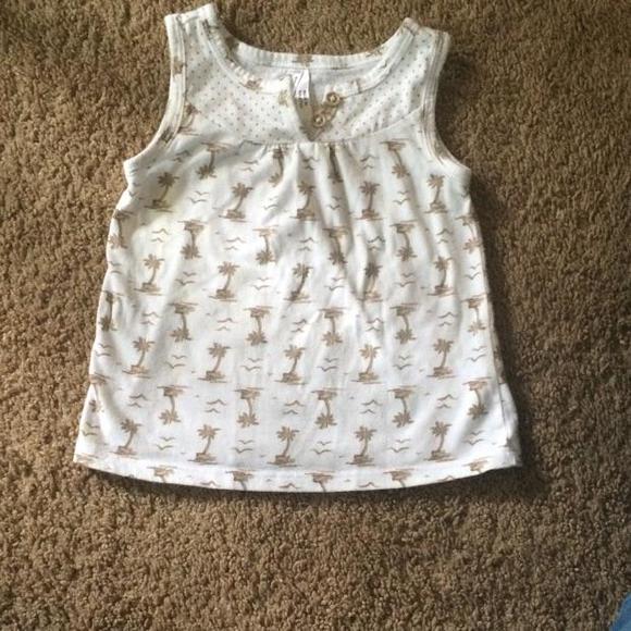 Adorable old navy island tank top