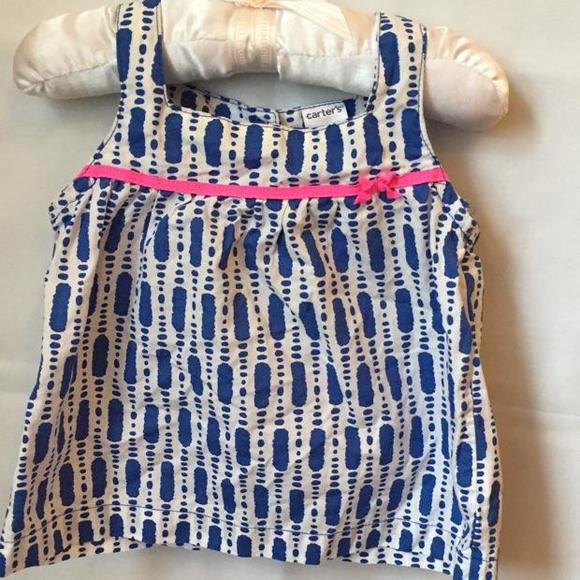 Carters 9 month tank top. Cute and dressy