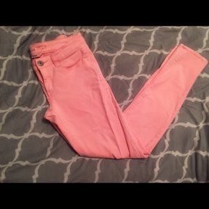 💕Coral American Eagle Jeggings!💋