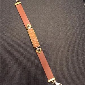 Silpada leather bracelet