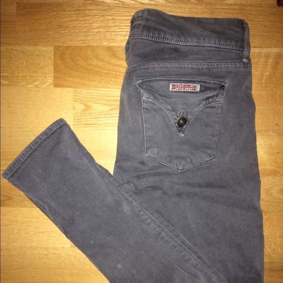 Hudson gray skinny jeans size 25
