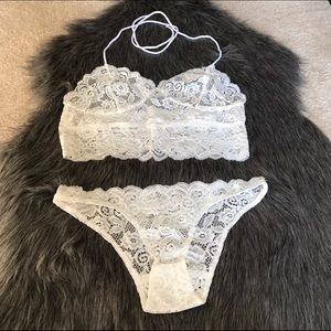 Romantic temptation lace bra sets