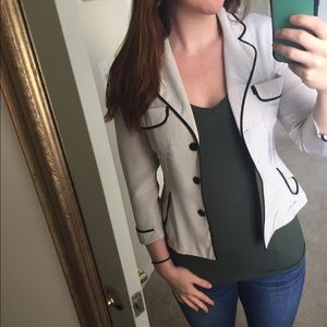 Polka Dot Blazer