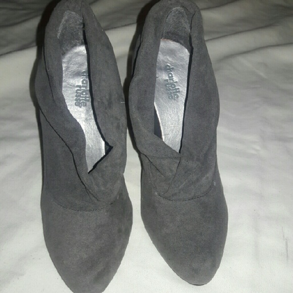 Gray booties by Charlotte Russe - Picture 2 of 4