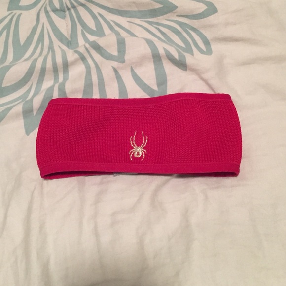 Pink spyder headband