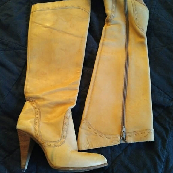 70s to calf skin boots