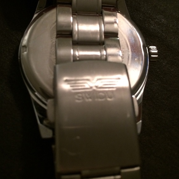 Swidu Quartz Blue Face Watch - Picture 3 of 4