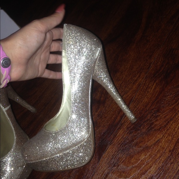 Sparkly heels