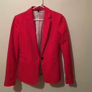 Express Red Blazer