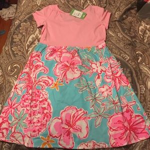🎉BNWT Girls Lacey Dress, girls Sz XL (Sz 00/0/2)