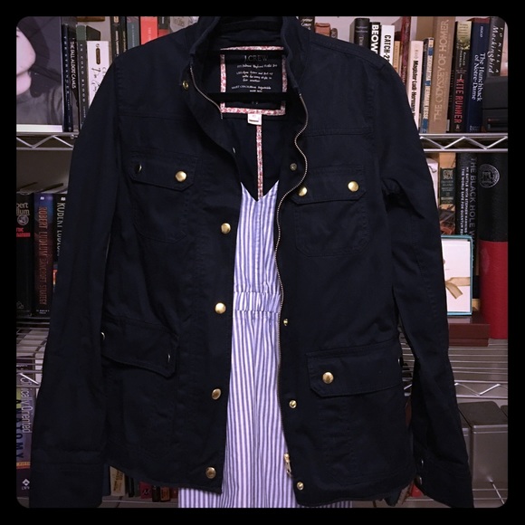 Navy J.Crew Factory Field Jacket