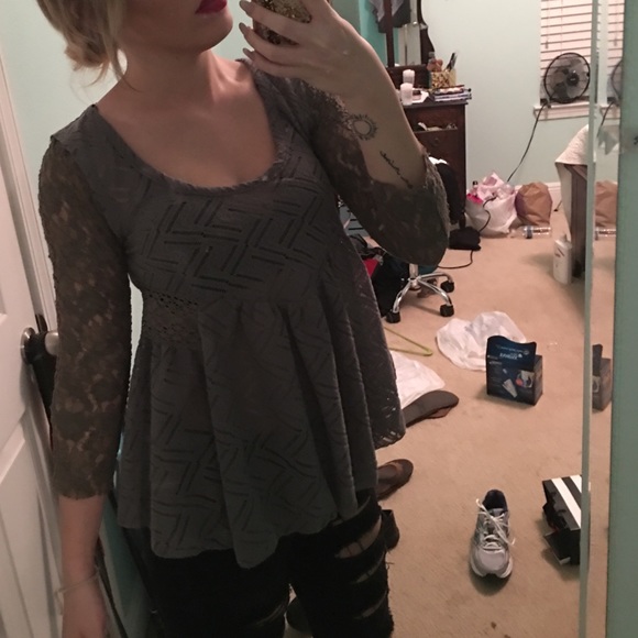 Free People Blouse 💕 SHIPPING IN AN HOUR 💕