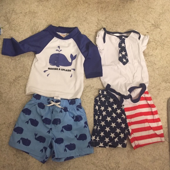 3-6 MONTH BATHING SUIT OUTFITS