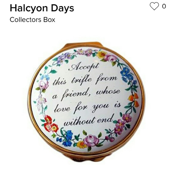 Halcyon Days Collectors Box
