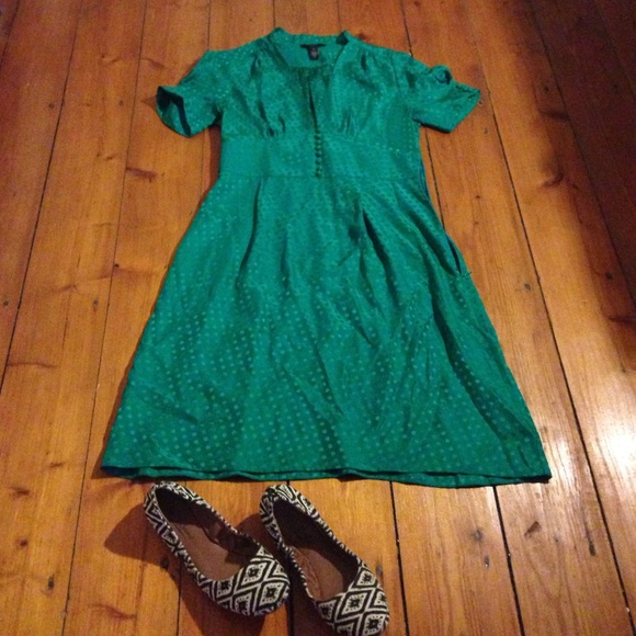 Silk Banana Republic Dress