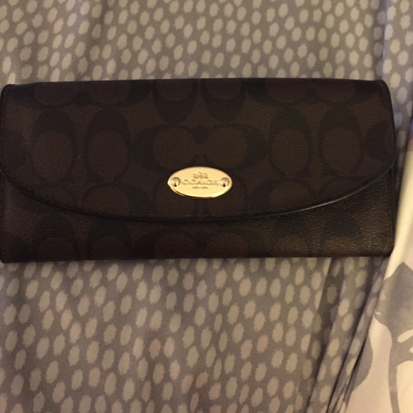 Coach Signature Leather Wallet