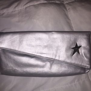 Silver Thierry Mugler Clutch