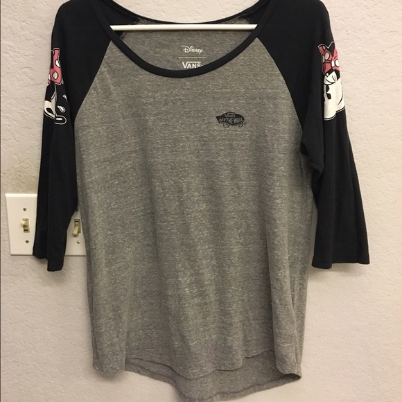 VANS MINNIE MOUSE BASEBALL TEE