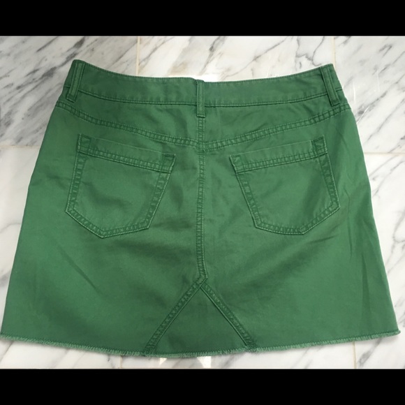 GAP GREEN 100% COTTON SKIRT - Picture 2 of 4
