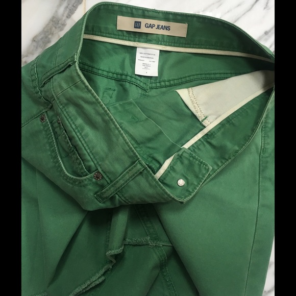 GAP GREEN 100% COTTON SKIRT - Picture 3 of 4