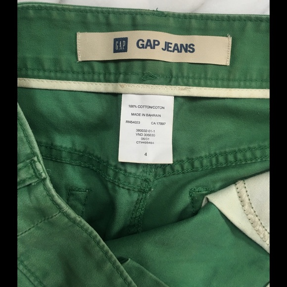 GAP GREEN 100% COTTON SKIRT - Picture 4 of 4