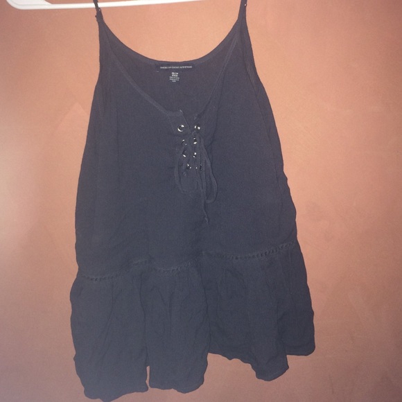 Navy blue AE sleevless top