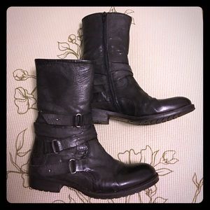 Vera Wang Lavender moto boots