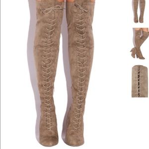 Lola shoetique "Top Secret" thigh high boots