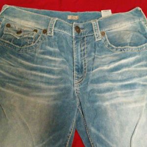 True Religion light Blue Corduroy Pants