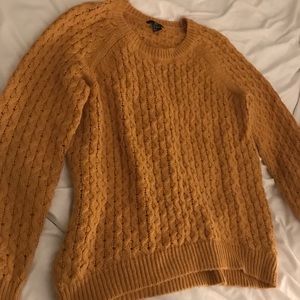 Mustard Knit Sweater