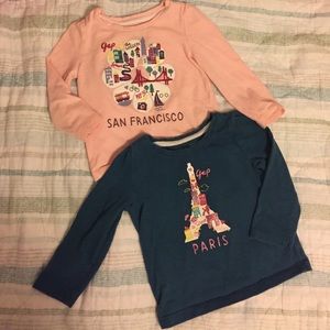 GAP 12-18mo long sleeve bundle