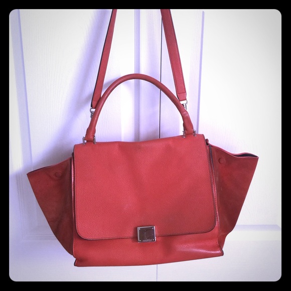 Celine Trapeze Shoulder Bag, Large - Picture 3 of 8