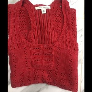 BANANA REPUBLIC CRANBERRY PINK KNITTED TOP