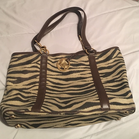 Michael Kors zebra purse