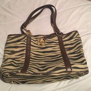 Michael Kors zebra purse
