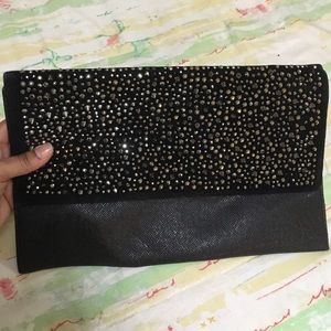 Clutch with Rhinestones
