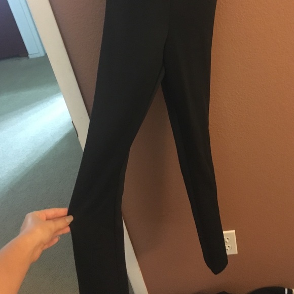 Long black pants romper - Picture 2 of 3