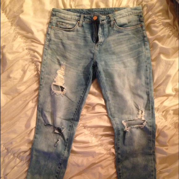 Blank NYC distressed jeans