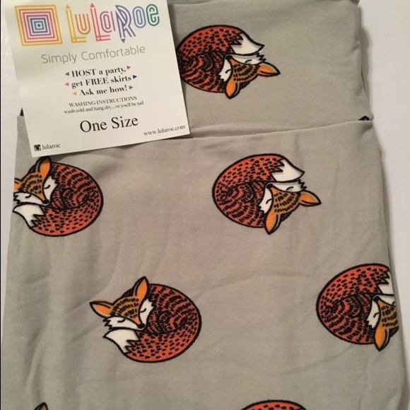 Lularoe NEW one size fox leggings