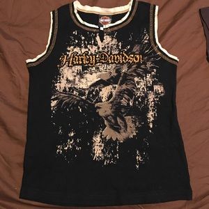 2 Harley Davidson T-Shirts Large