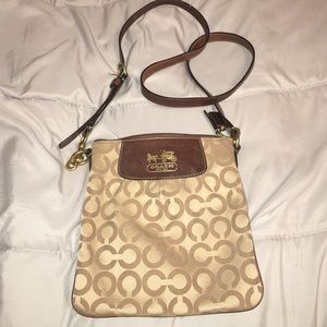 Coach cross body bag