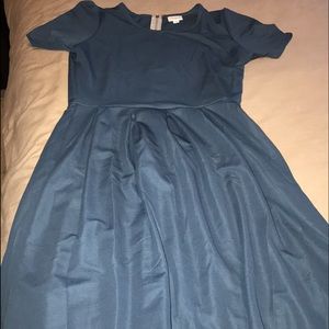 XL teal LuLaRoe Amelia NWT